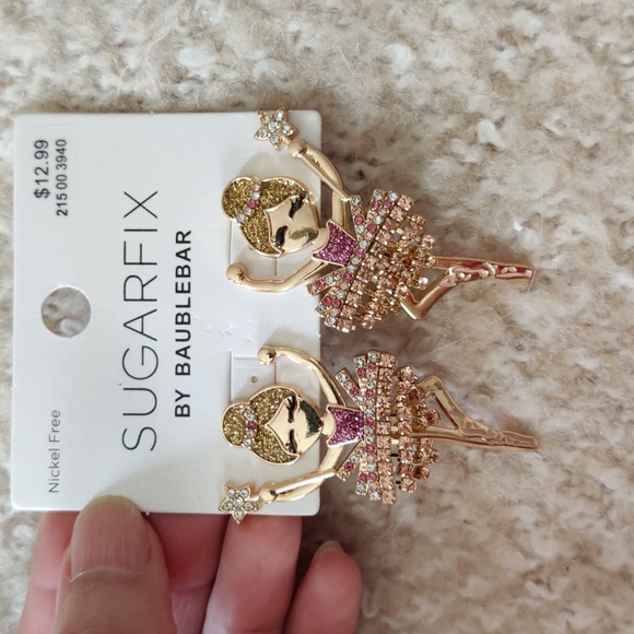 Sugarfix by Baublebar Ballerina Earrings NWT - Picture 1 of 5